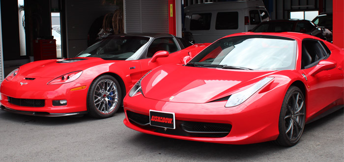 フェラーリなど人気の高級外車も多数取り扱っております。